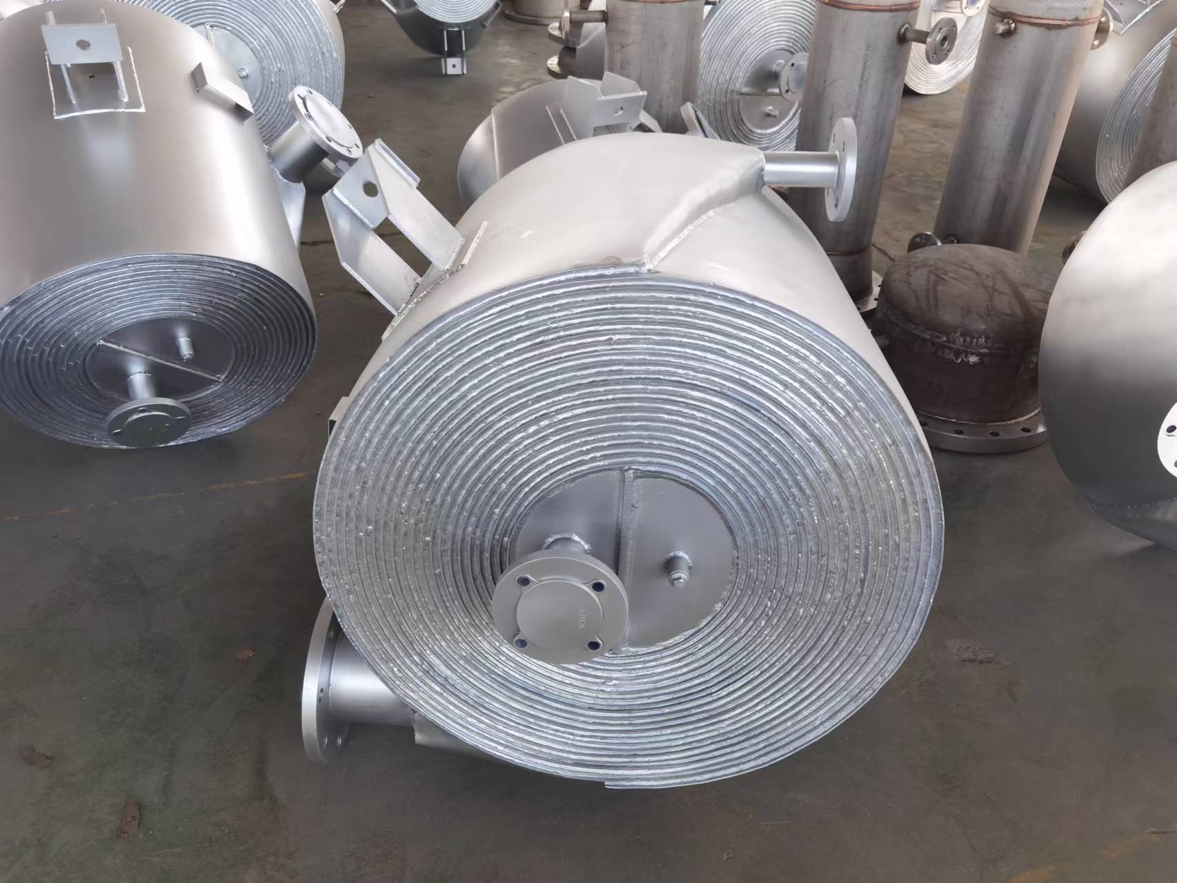 螺旋板換熱器工作效率高